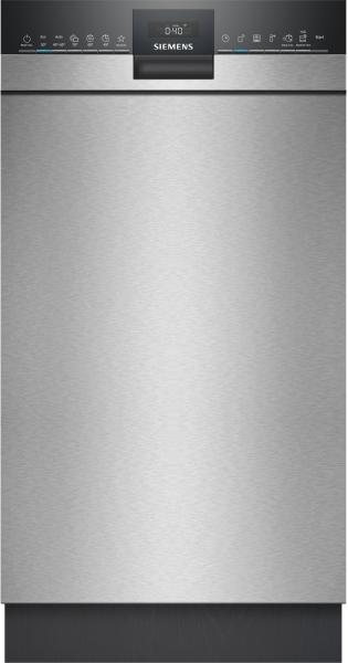 Siemens SR43ES24ME - iQ300, Unterbau-Geschirrspüler, 45 cm, Gebürsteter Stahl